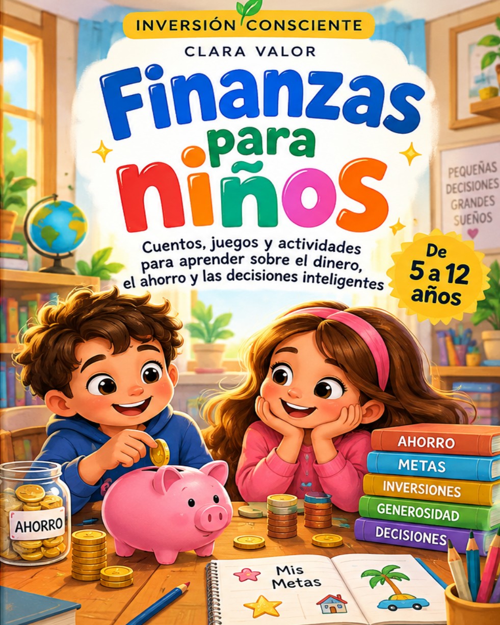 Portada de Finanzas para niños